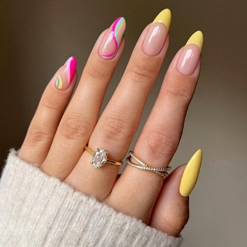 Sunset Swirl Almond
