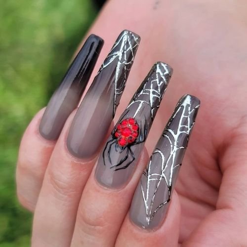 Scarlet Spider Nails