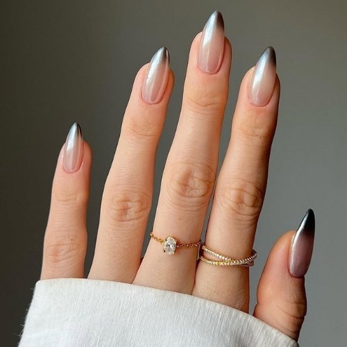Chrome Ombre Nails