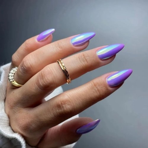 Chrome Shine Nails
