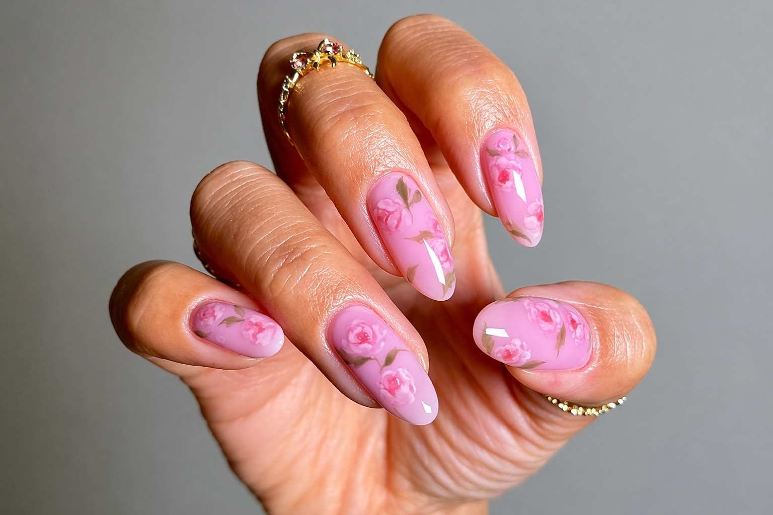 Floral Nail