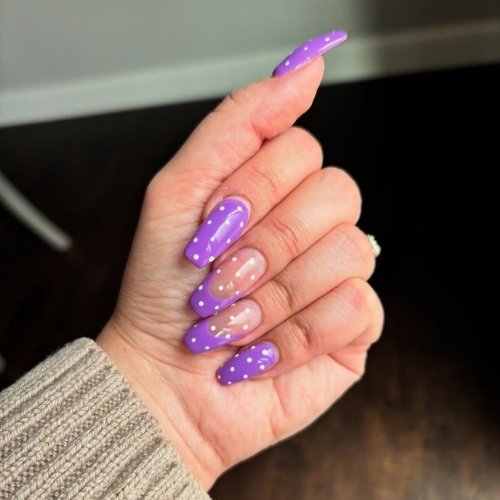 Polka Dot Nails