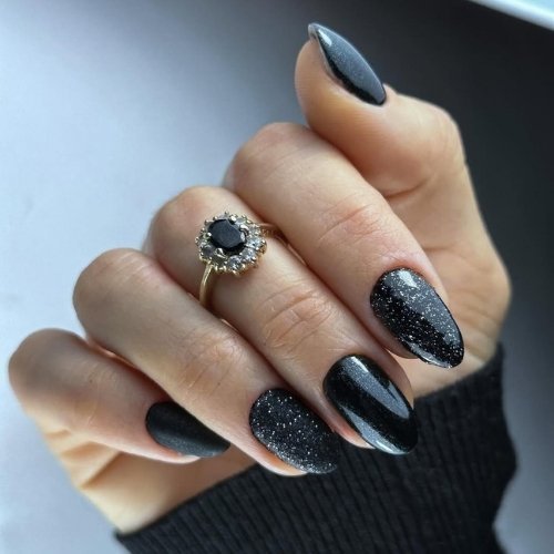 Shimmer Mix Nails