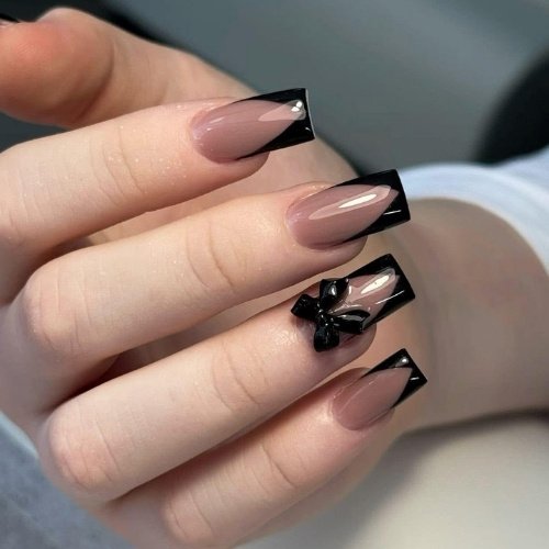 Tip Bow Nails