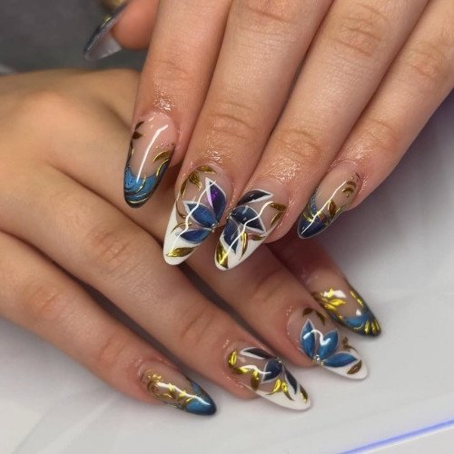 Blue Petal Art