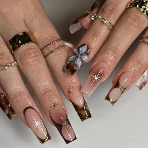 Mocha Nails