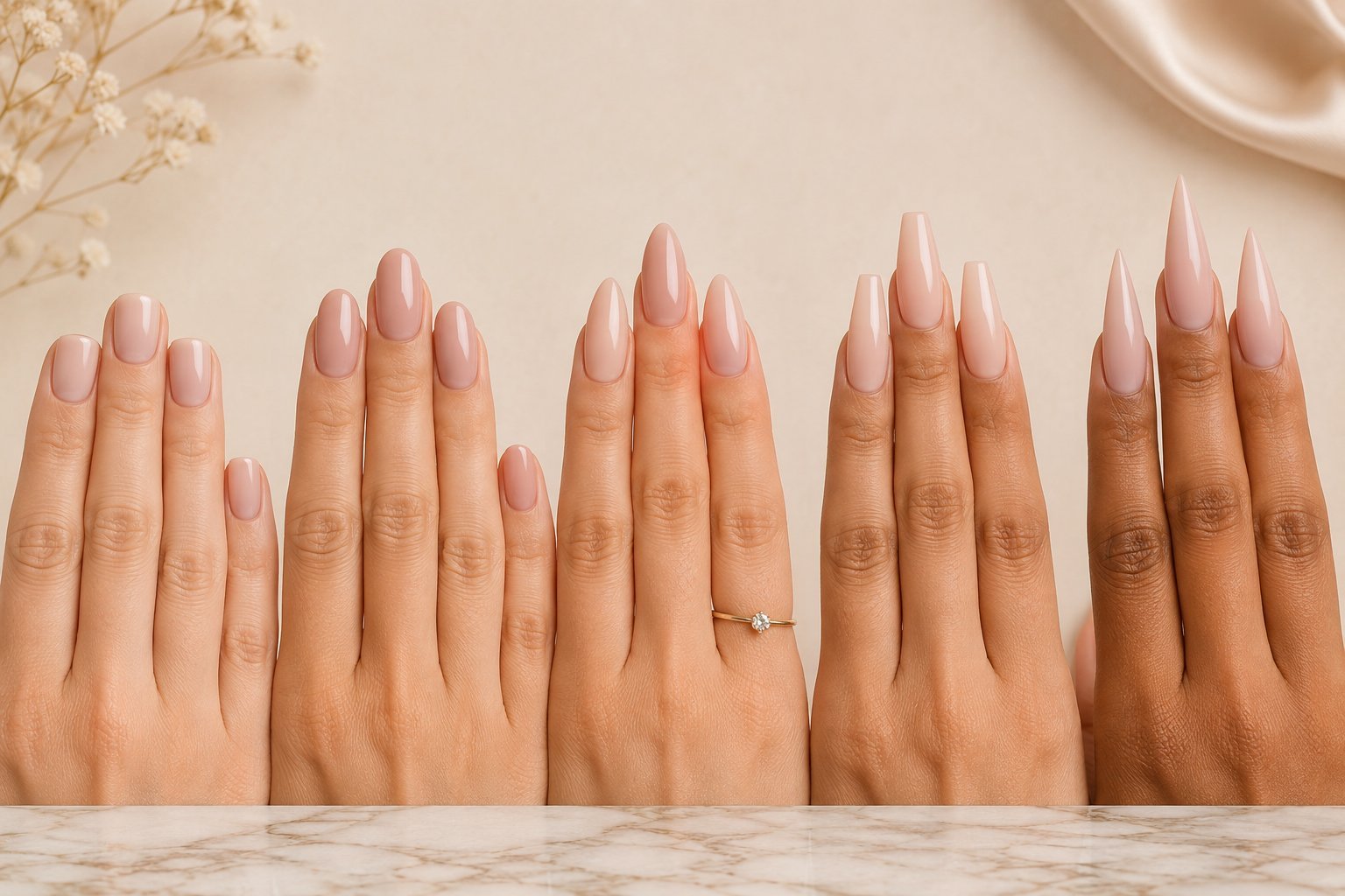 What Nail Shape Makes Fingers Look Longer